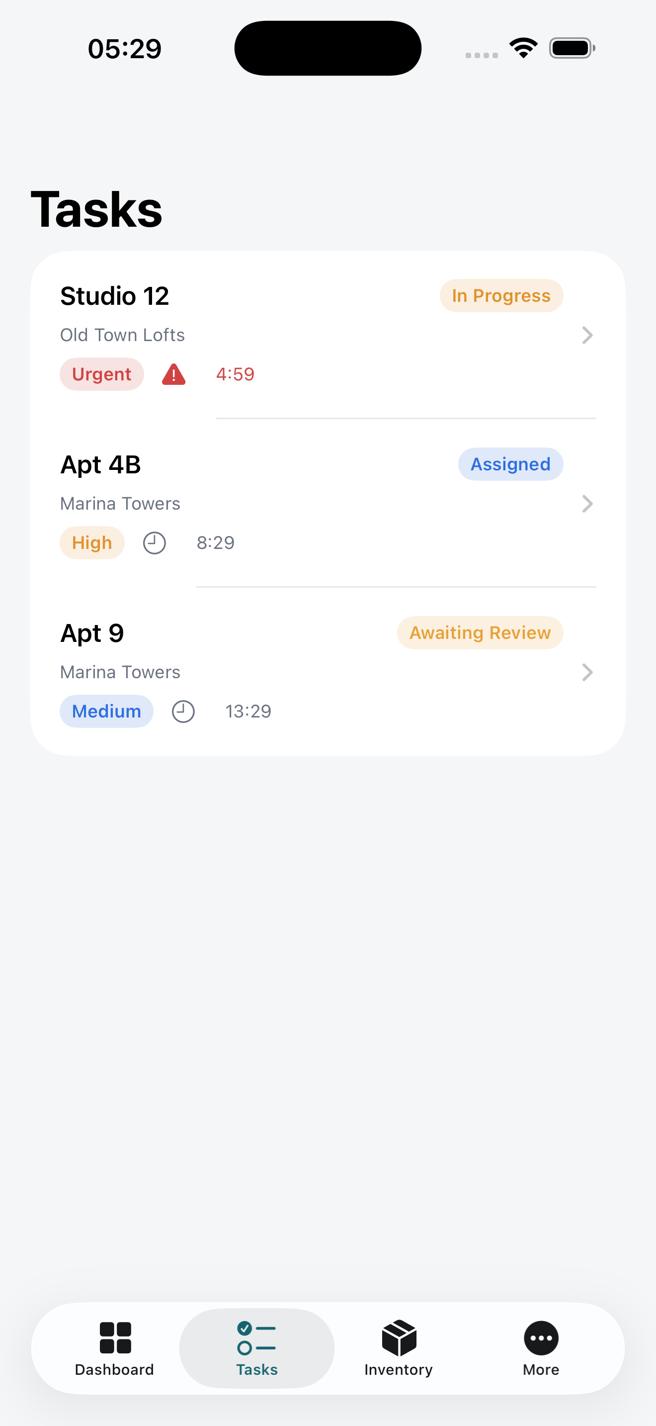 HospitalityOps iOS Maintenance